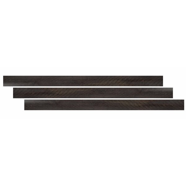 Ackland 0.27 in. T x 94 in. L x 1.77 in. W Country Sable Luxury Vinyl Flooring Trim T Molding Large AKVTVCOSA-TL - main